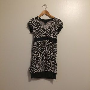 rue 21 Zebra Print Tunic Dress